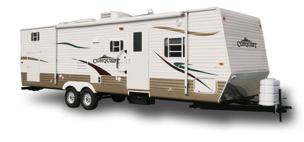 Trailer transport service on the road